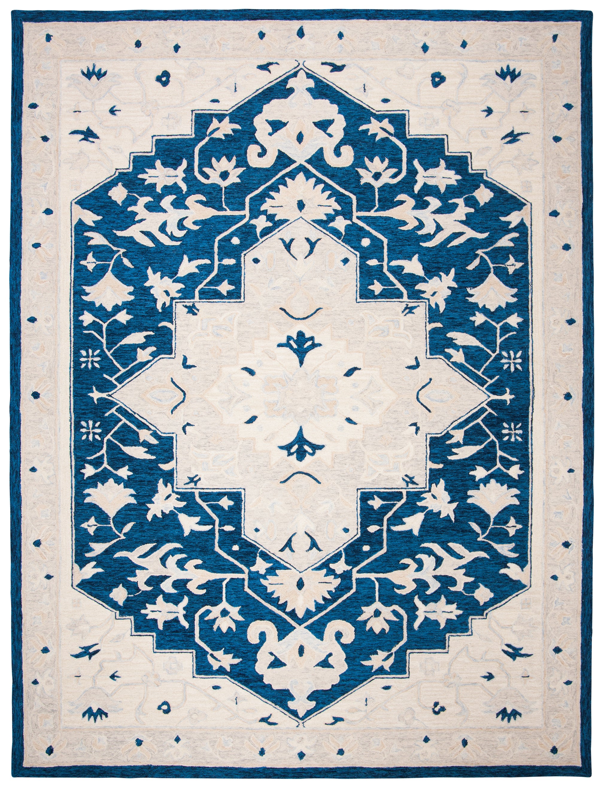 NAVY / IVORY