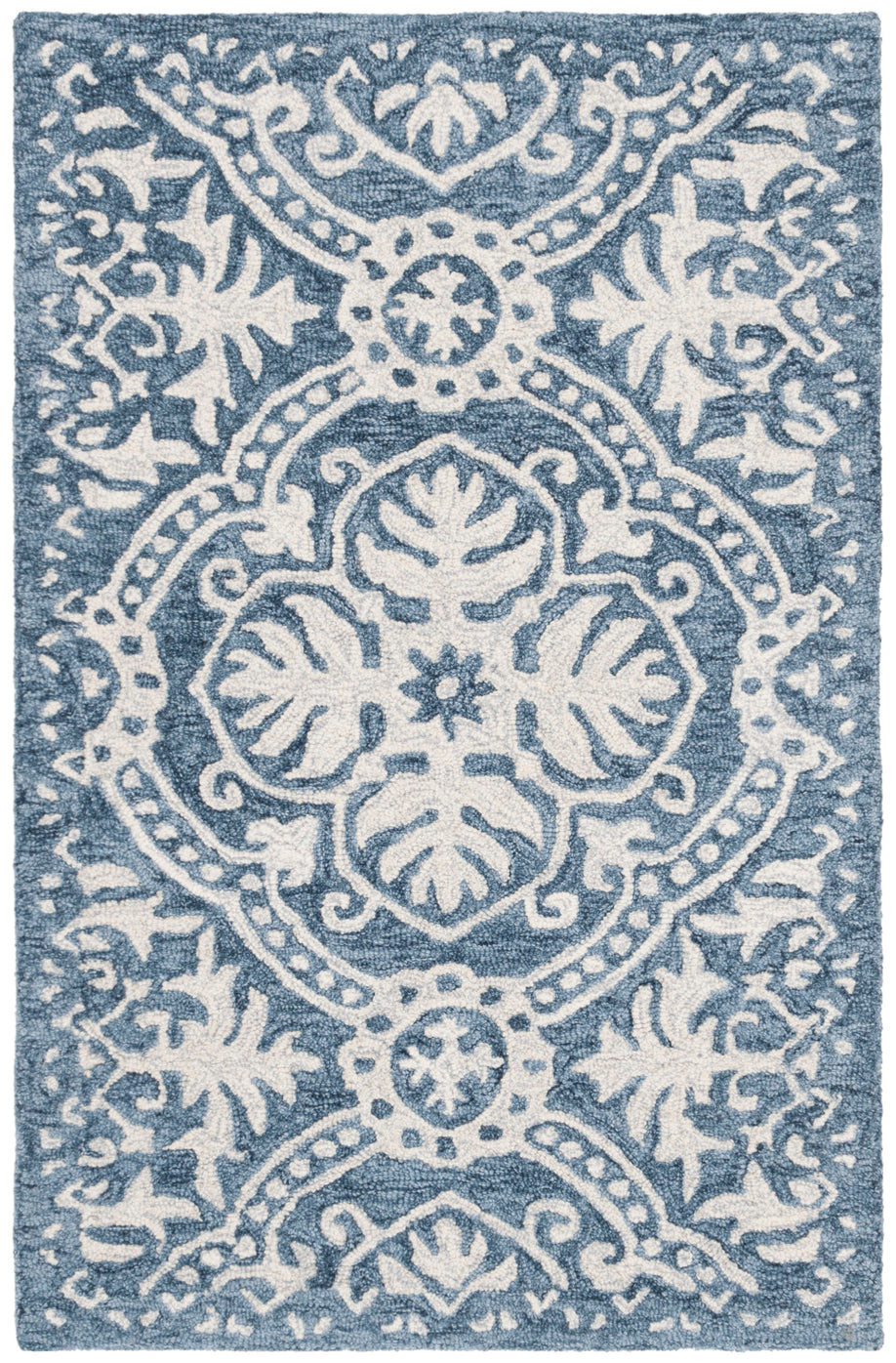 BLUE / IVORY