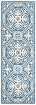 BLUE / IVORY