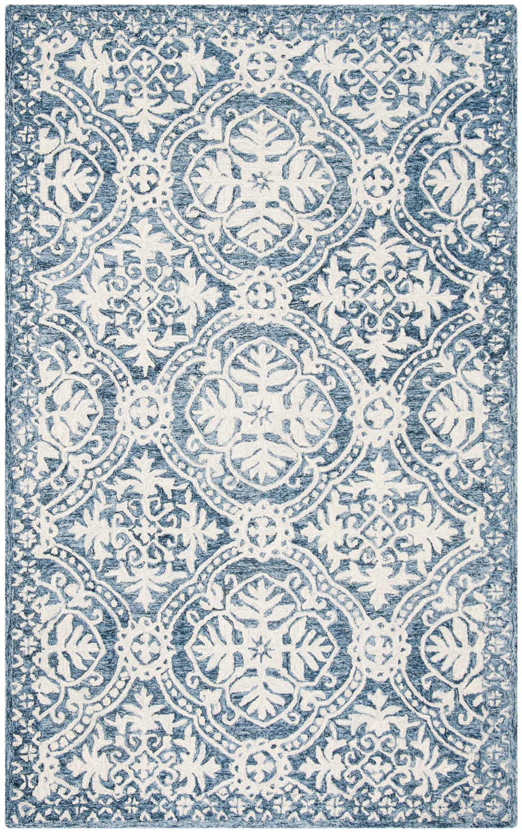 BLUE / IVORY