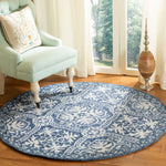 BLUE / IVORY