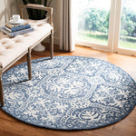 BLUE / IVORY