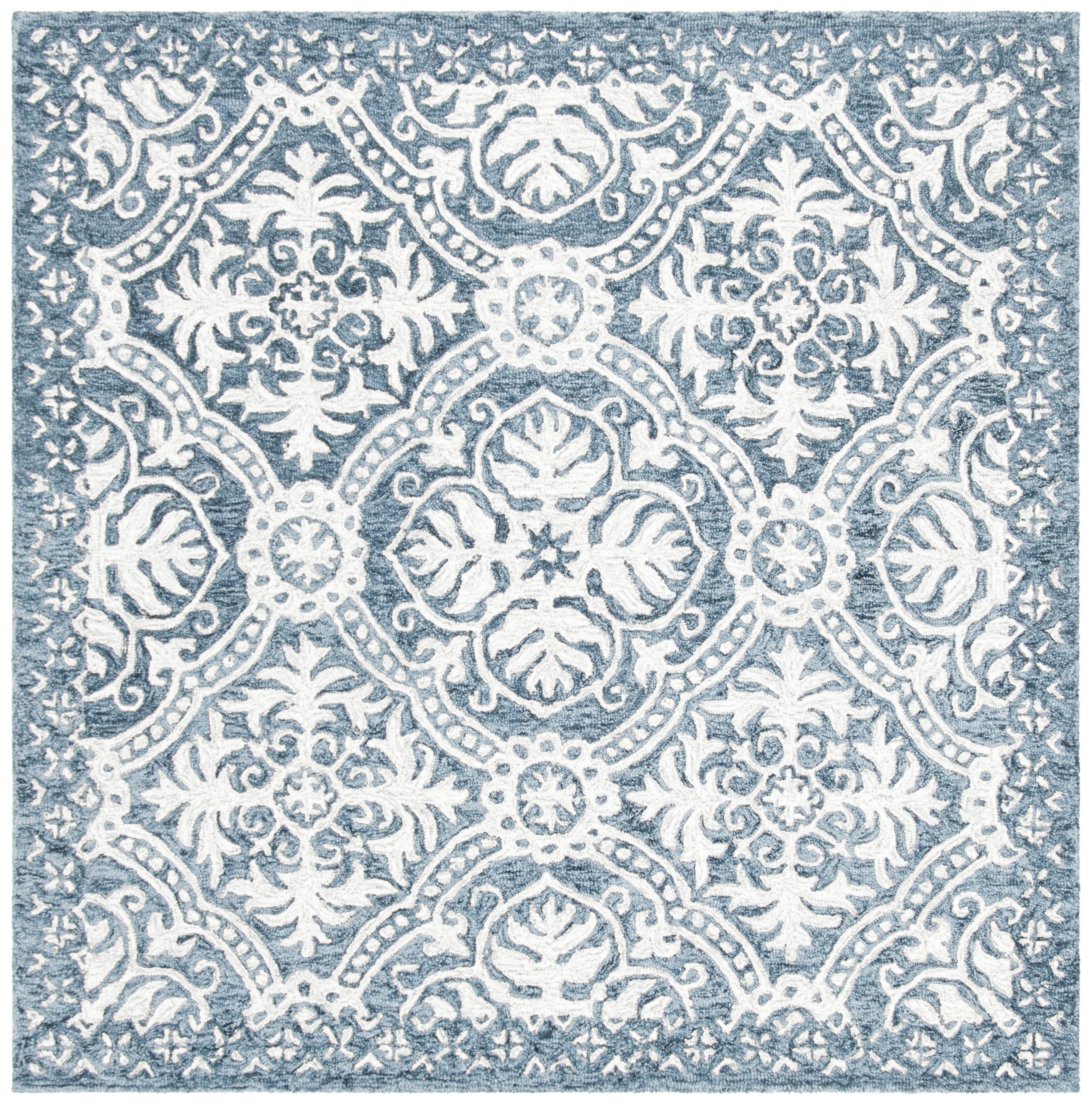 BLUE / IVORY