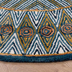 BLUE / IVORY