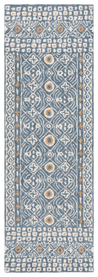 BLUE / IVORY