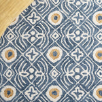 BLUE / IVORY