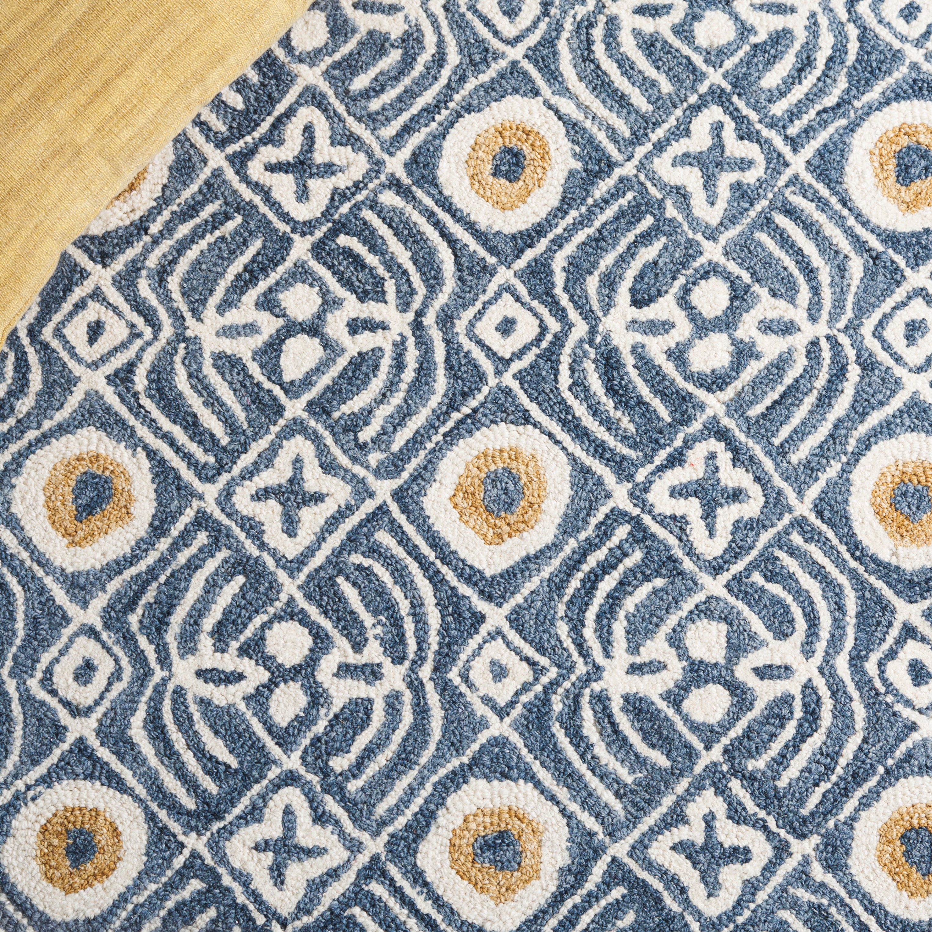 BLUE / IVORY