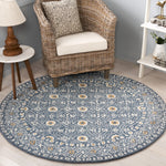 BLUE / IVORY