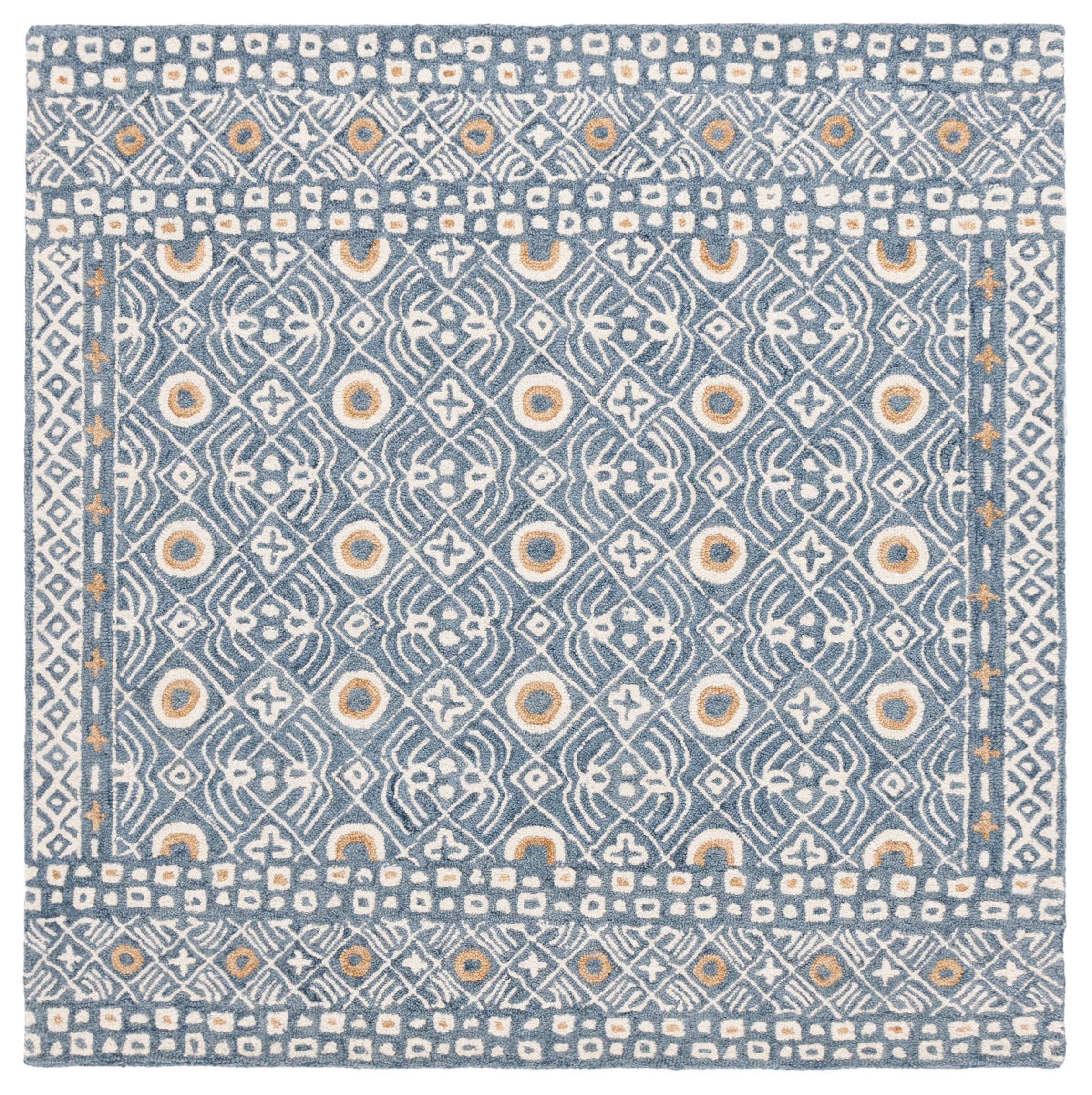 BLUE / IVORY