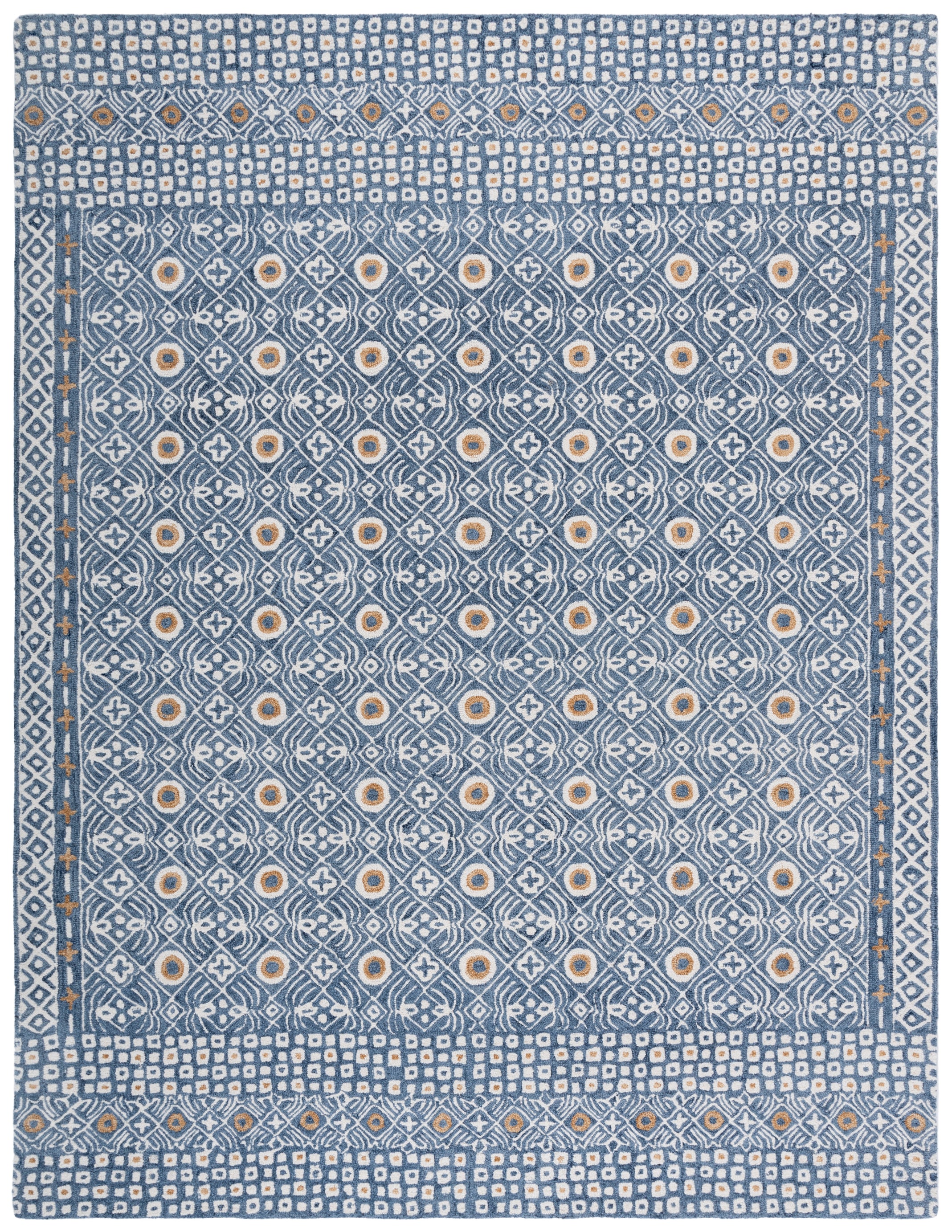 BLUE / IVORY