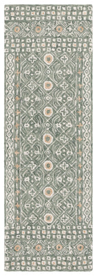GREEN / IVORY