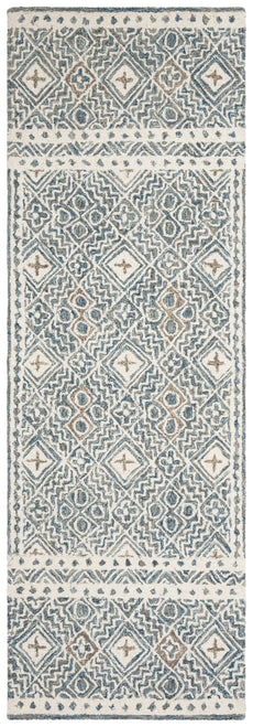 BLUE / IVORY