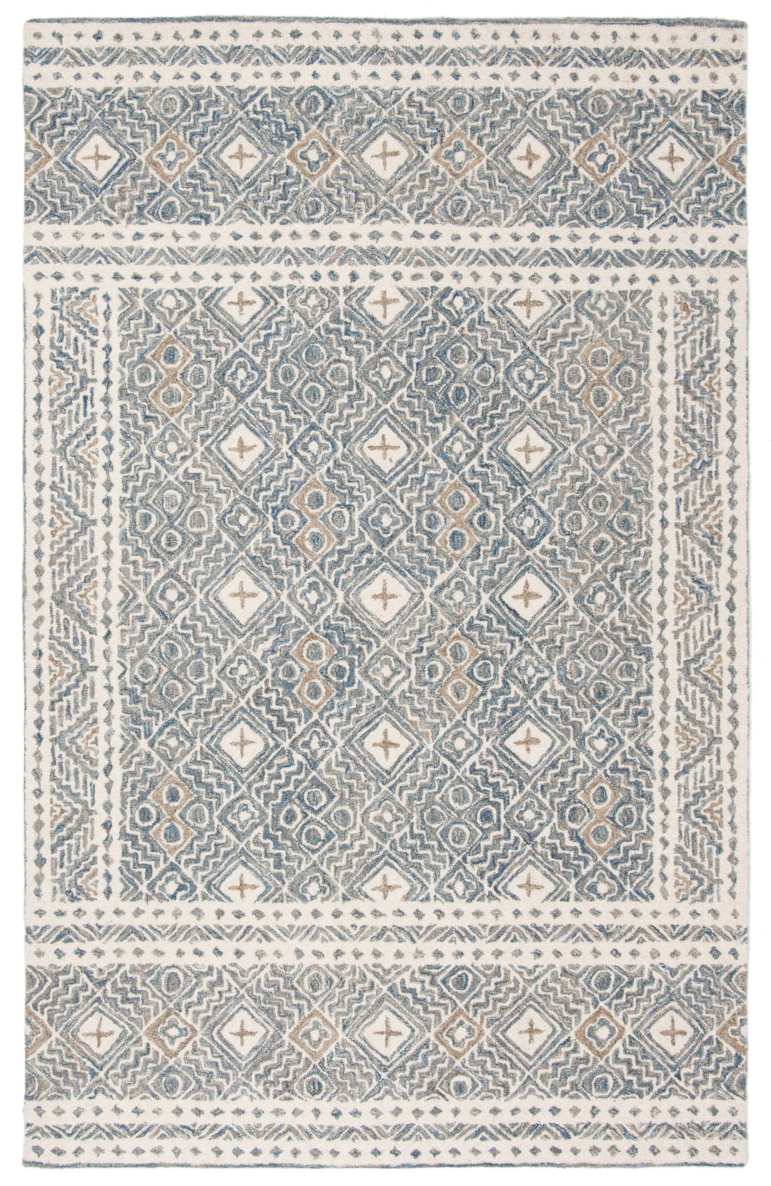 BLUE / IVORY