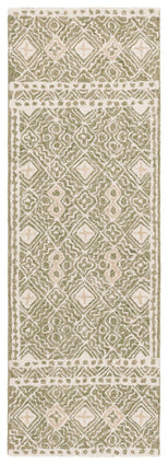 GREEN / IVORY