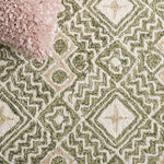 GREEN / IVORY