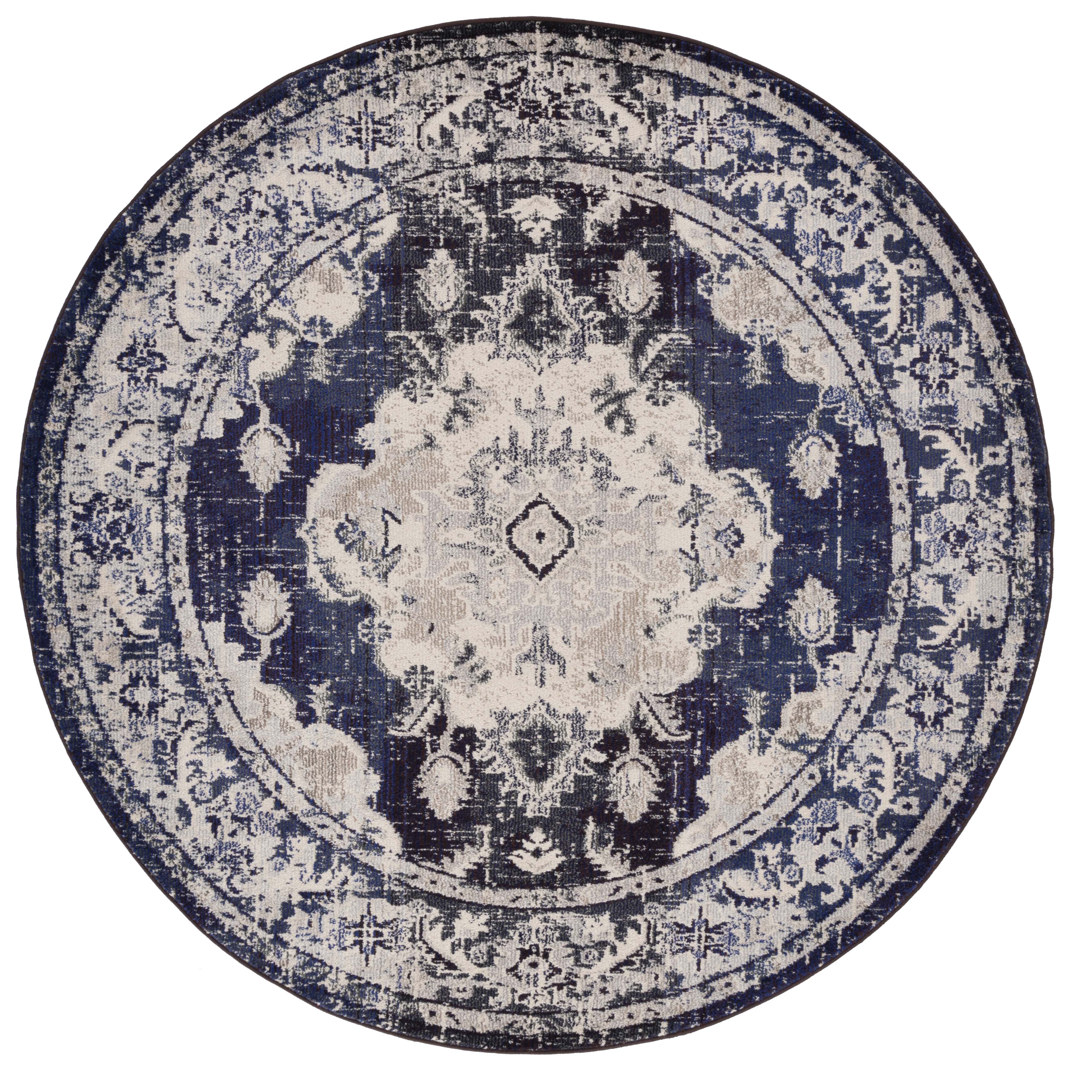 IVORY / NAVY
