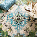 FOREST GREEN / LIGHT BLUE