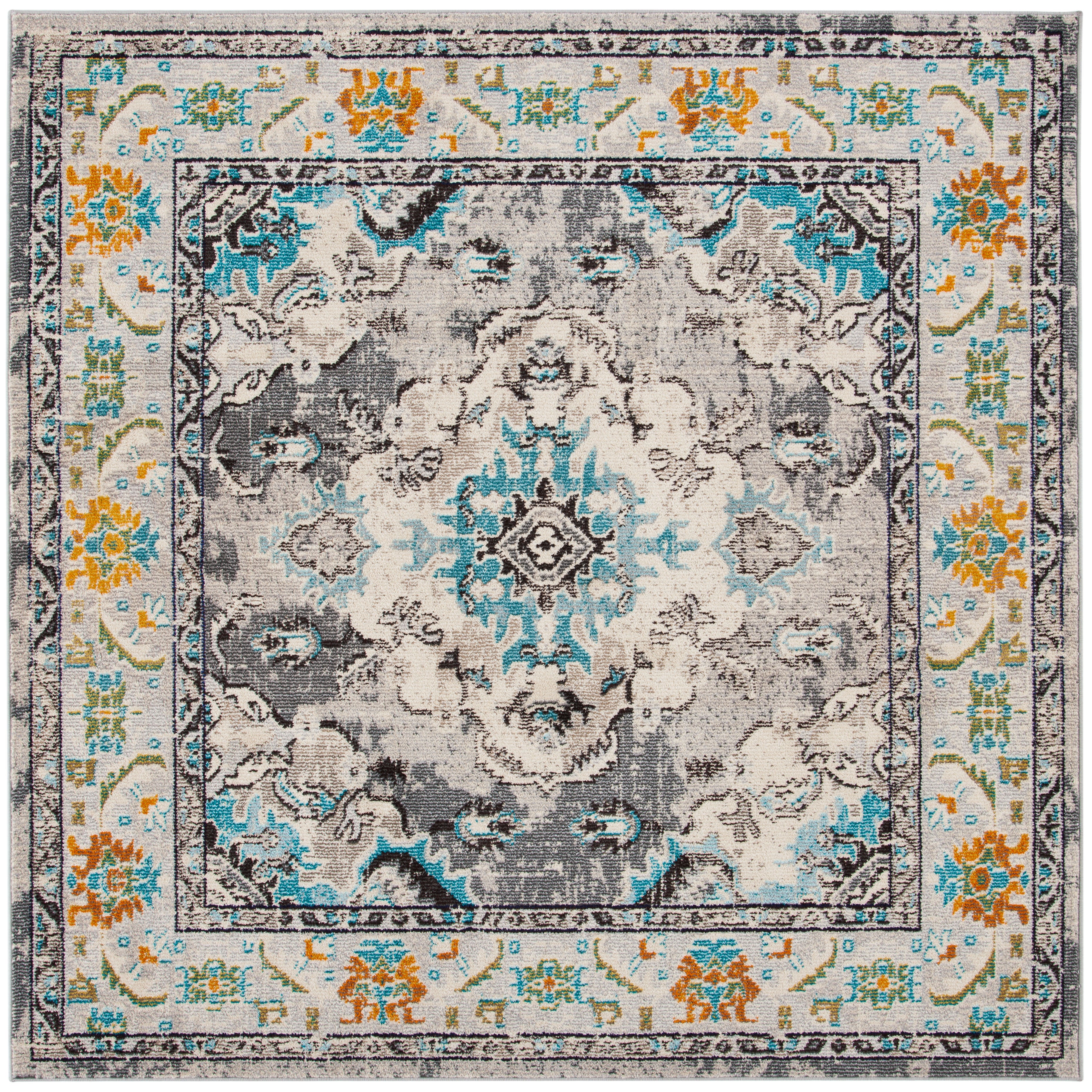 GREY / LIGHT BLUE