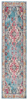 LIGHT BLUE / FUCHSIA