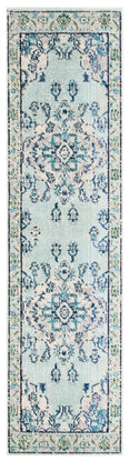 LIGHT BLUE / IVORY