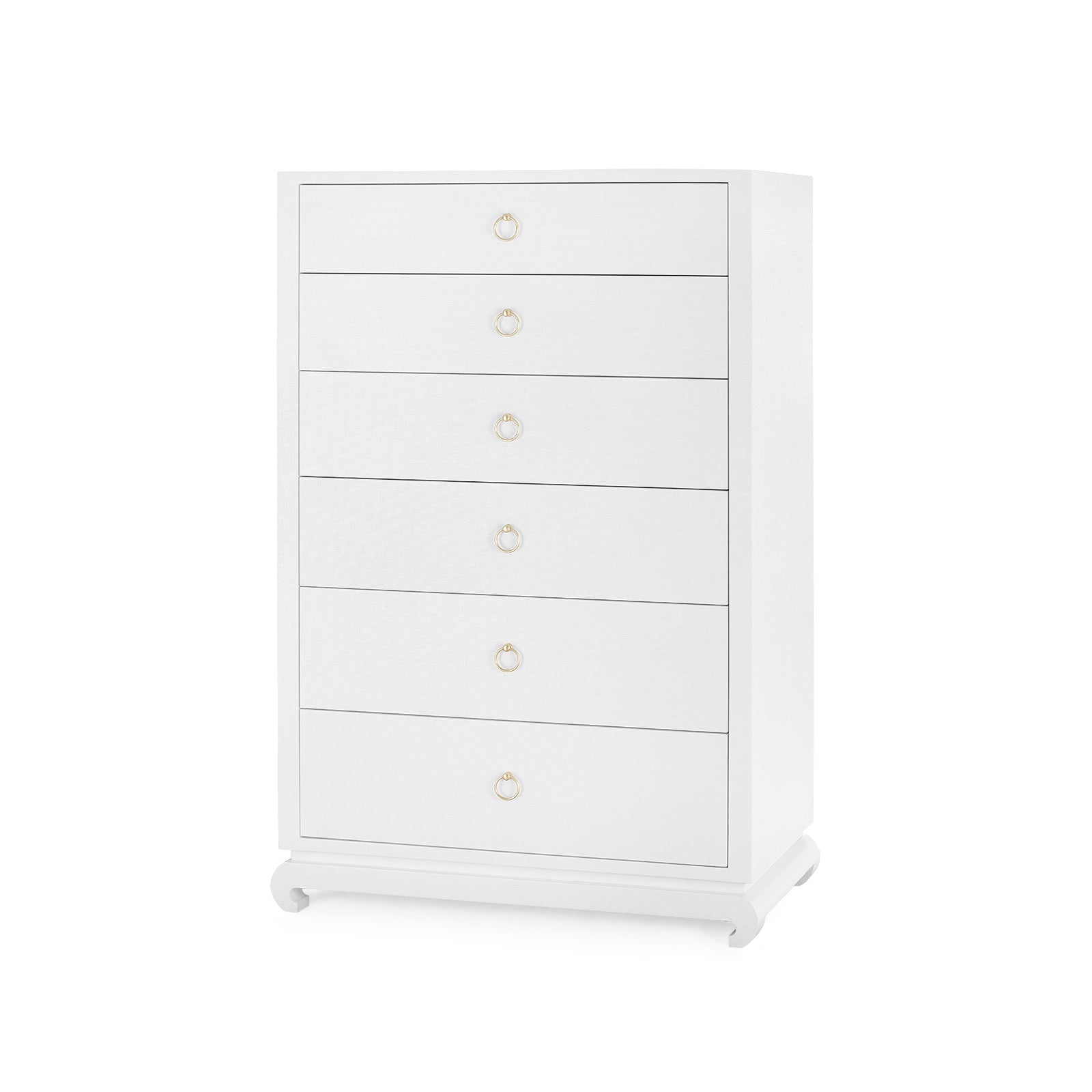 Villa & House - Ming Tall 6-Drawer - Chiffon White - MNG-275-59