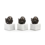 Villa & House - Mouse Statue Set of 3 - Bronze - MOU-700-804