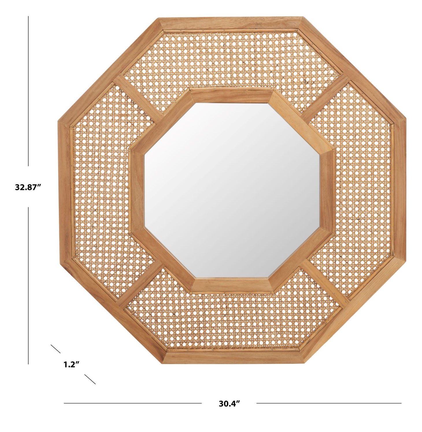 Safavieh Jarvie Mirror , MRR2017 - Natural