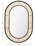 Safavieh Cayce Mirror , MRR2020 - Black