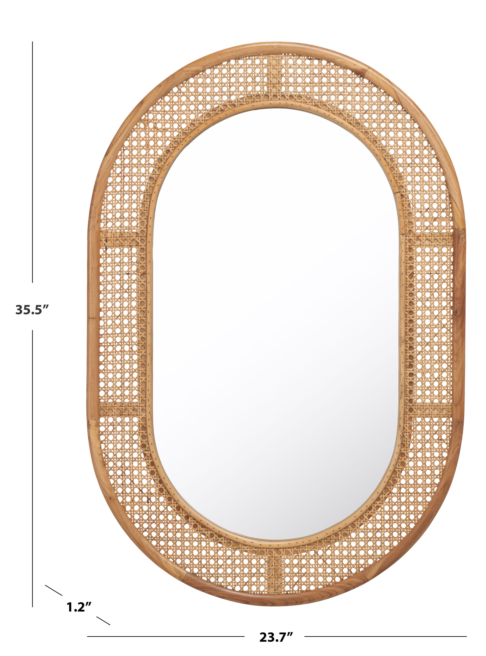 Safavieh Cayce Mirror , MRR2020 - Natural