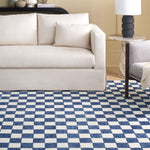 BLUE / IVORY