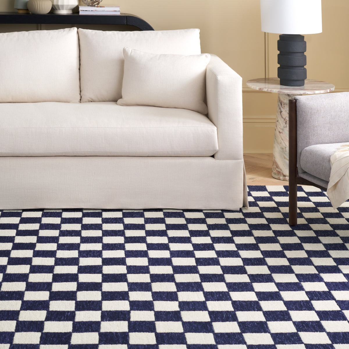 NAVY / IVORY