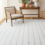 LIGHT BLUE / IVORY