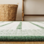 GREEN / IVORY