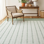 GREEN / IVORY