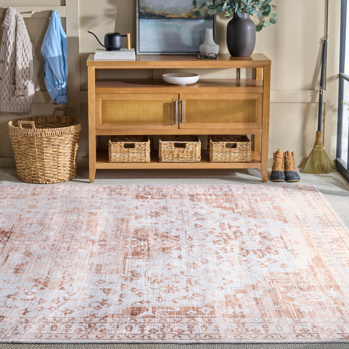 Bt127 Rug Martha Stewart Traditional Machine Washable 127 Rug, MSRW127