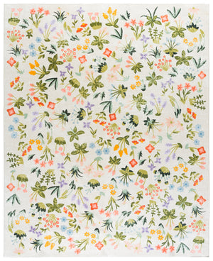 Martha Stewart Floral Machine Washable 186 Rug, MSRW186