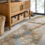 Dark Beige / Light Blue