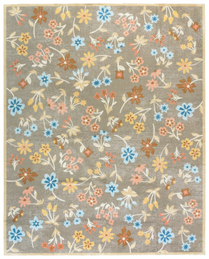 Martha Stewart Floral Machine Washable 187 Rug, MSRW187