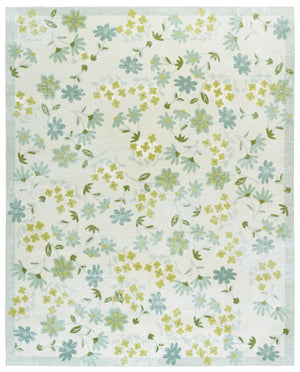 Martha Stewart Floral Machine Washable 189 Rug, MSRW189