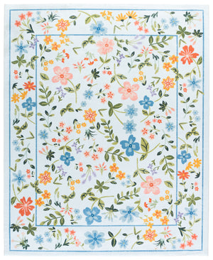 Martha Stewart Floral Machine Washable 190 Rug, MSRW190