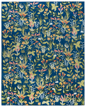 Martha Stewart Floral Machine Washable 192 Rug, MSRW192