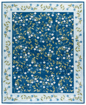 Martha Stewart Floral Machine Washable 195 Rug, MSRW195