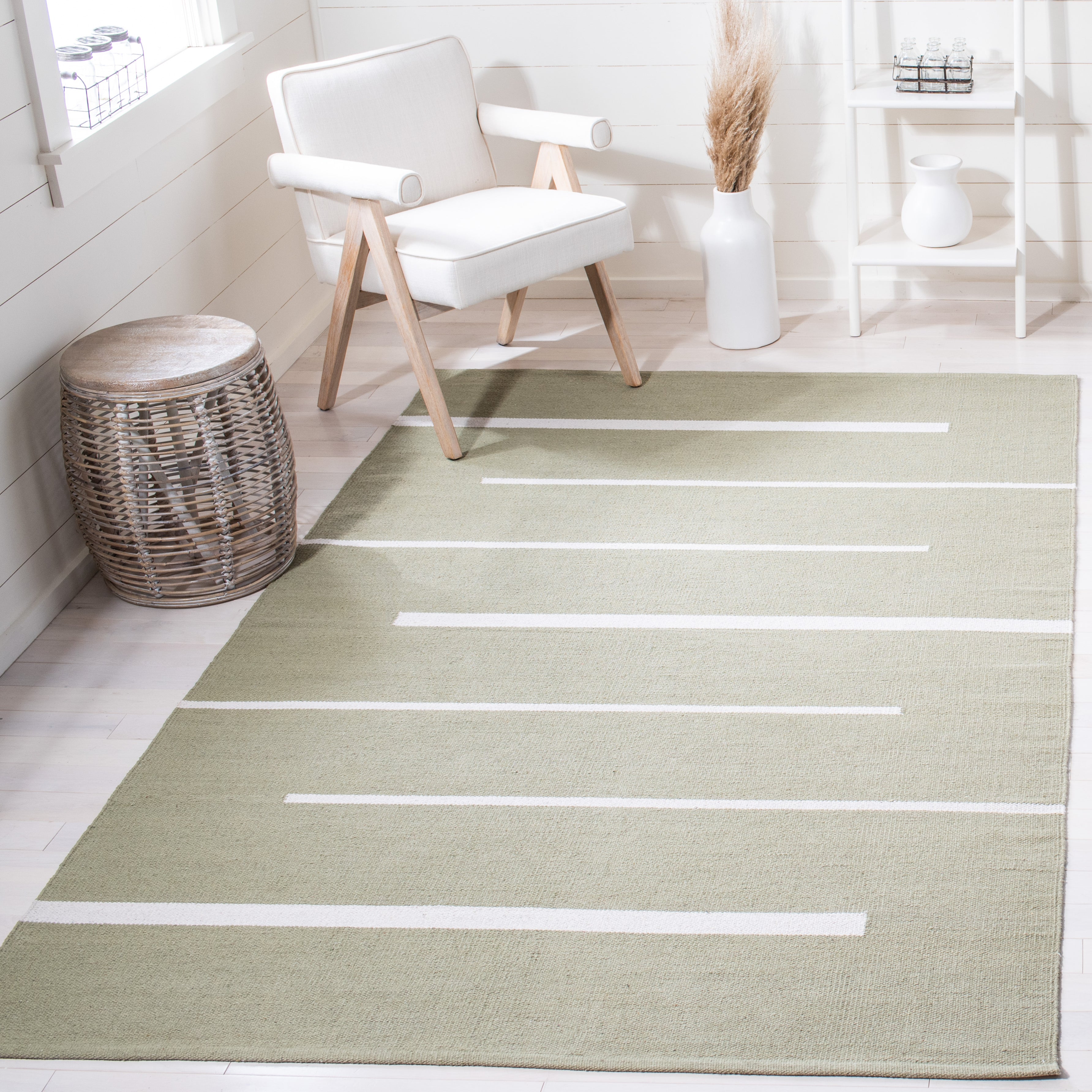 MONTAUK 311 – LIGHT GREEN / IVORY