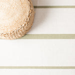MONTAUK 311 – IVORY / LIGHT GREEN