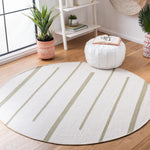 MONTAUK 311 – IVORY / LIGHT GREEN