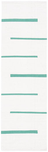 MONTAUK 311 – IVORY / DARK GREEN