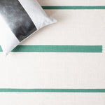 MONTAUK 311 – IVORY / DARK GREEN