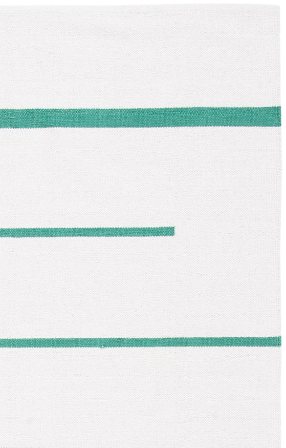 MONTAUK 311 – IVORY / DARK GREEN