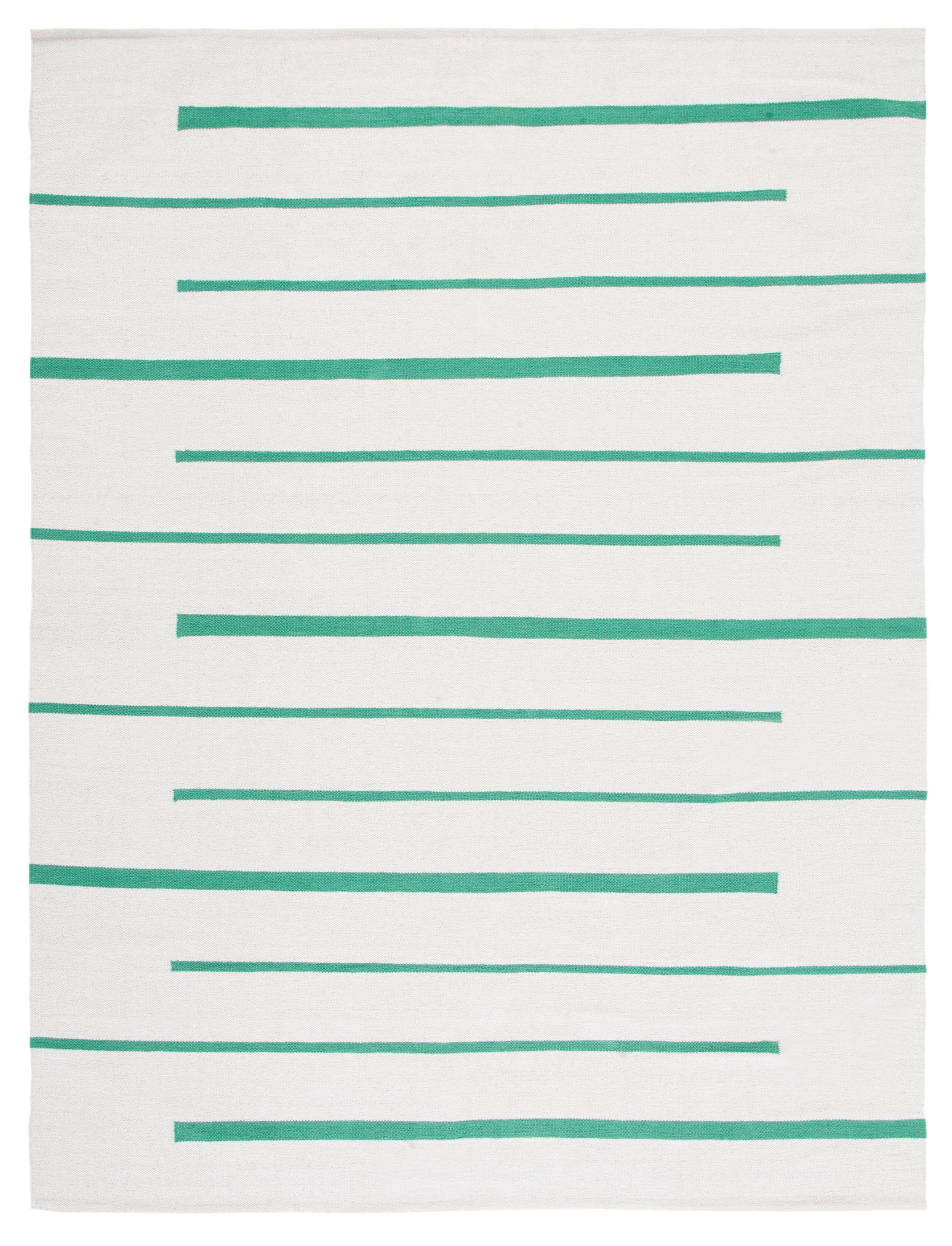 MONTAUK 311 – IVORY / DARK GREEN