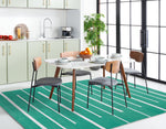 MONTAUK 311 – DARK GREEN / IVORY